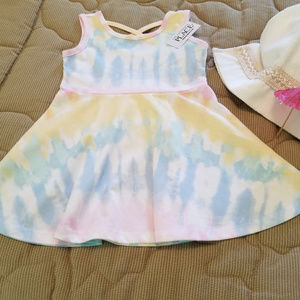 Children's Place Tie Dye Dress 18-24 months NWT